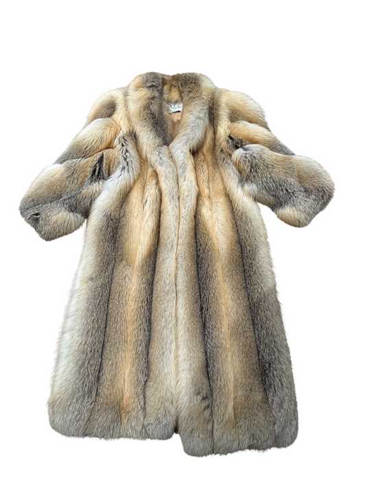 LA Rockler Furs Full Lenght Red Fox Fur