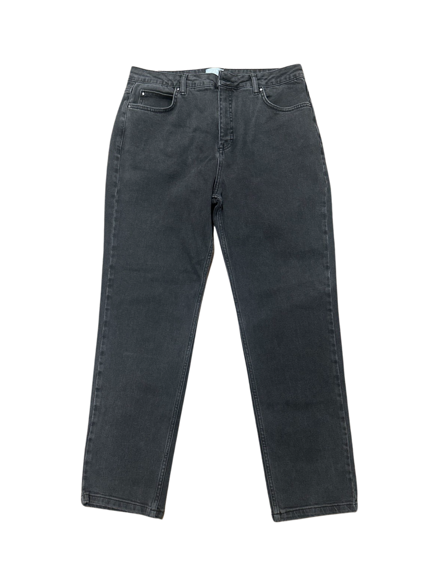 Pure Denim Belgrave Charcoal  Jeans S10