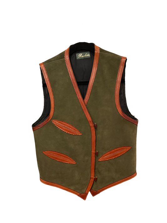 Racheto Leather Vest