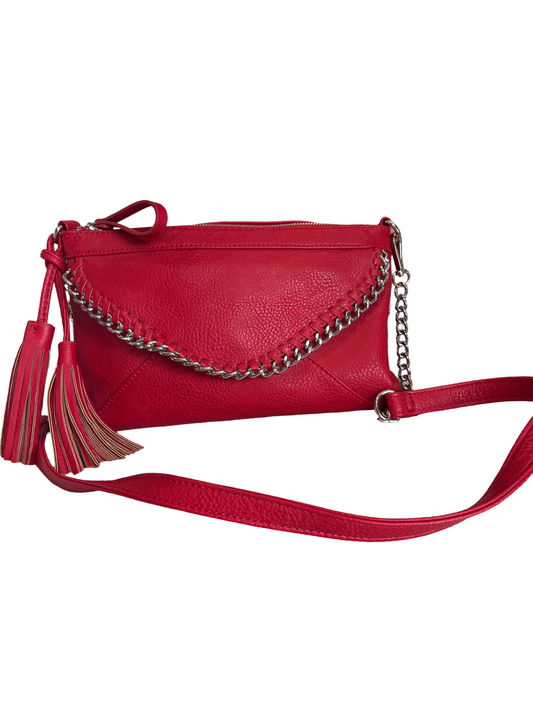 Carlos Santana Red Crossbody Bag