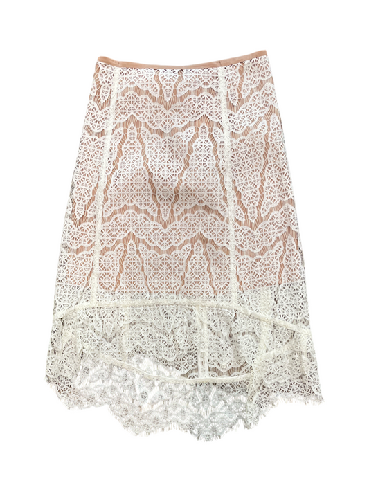 Veronica Beard Lace Nude Lining Skirt