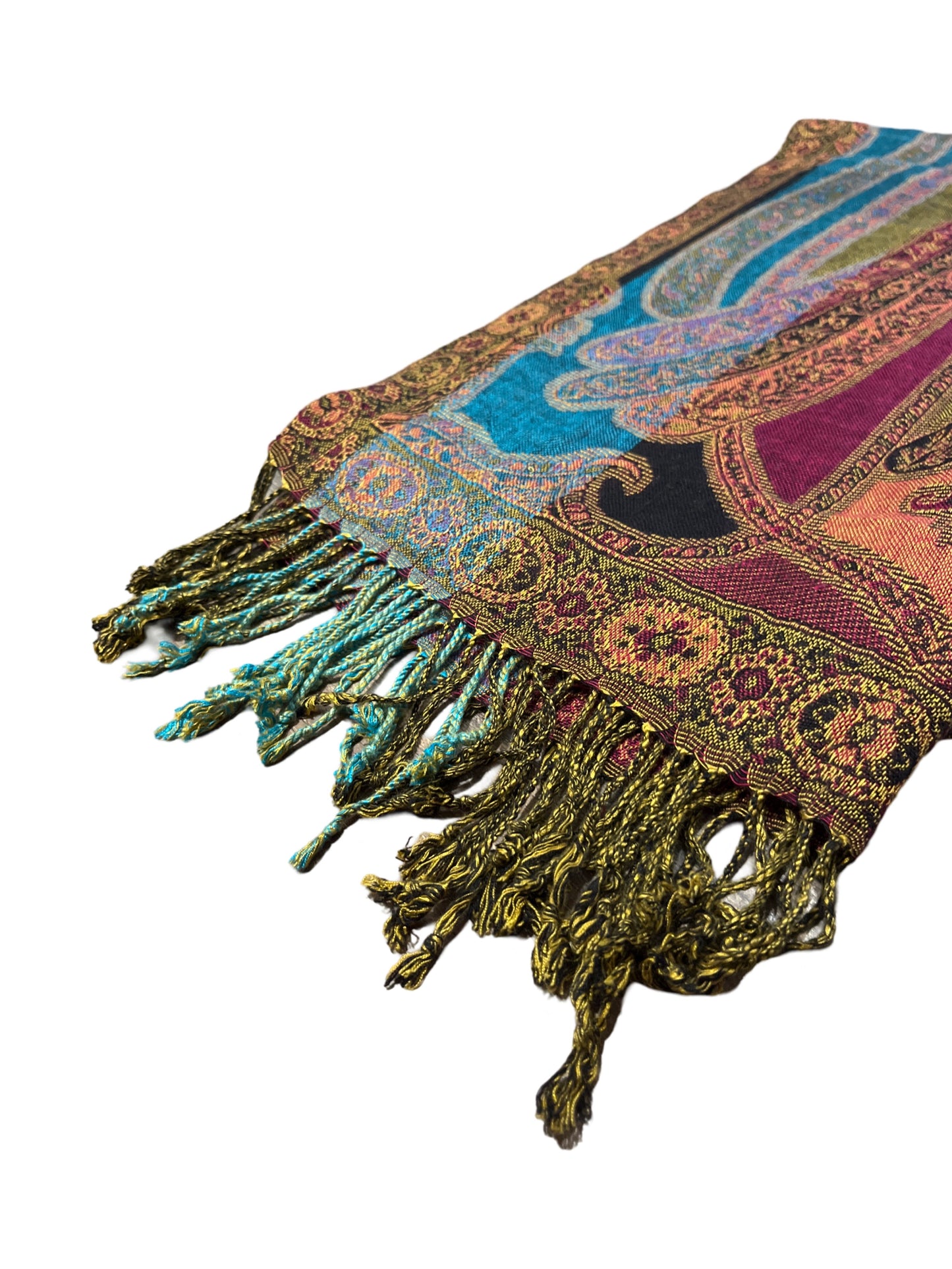 Adams Acrylic/Rayon Blend Multicolor Scarf