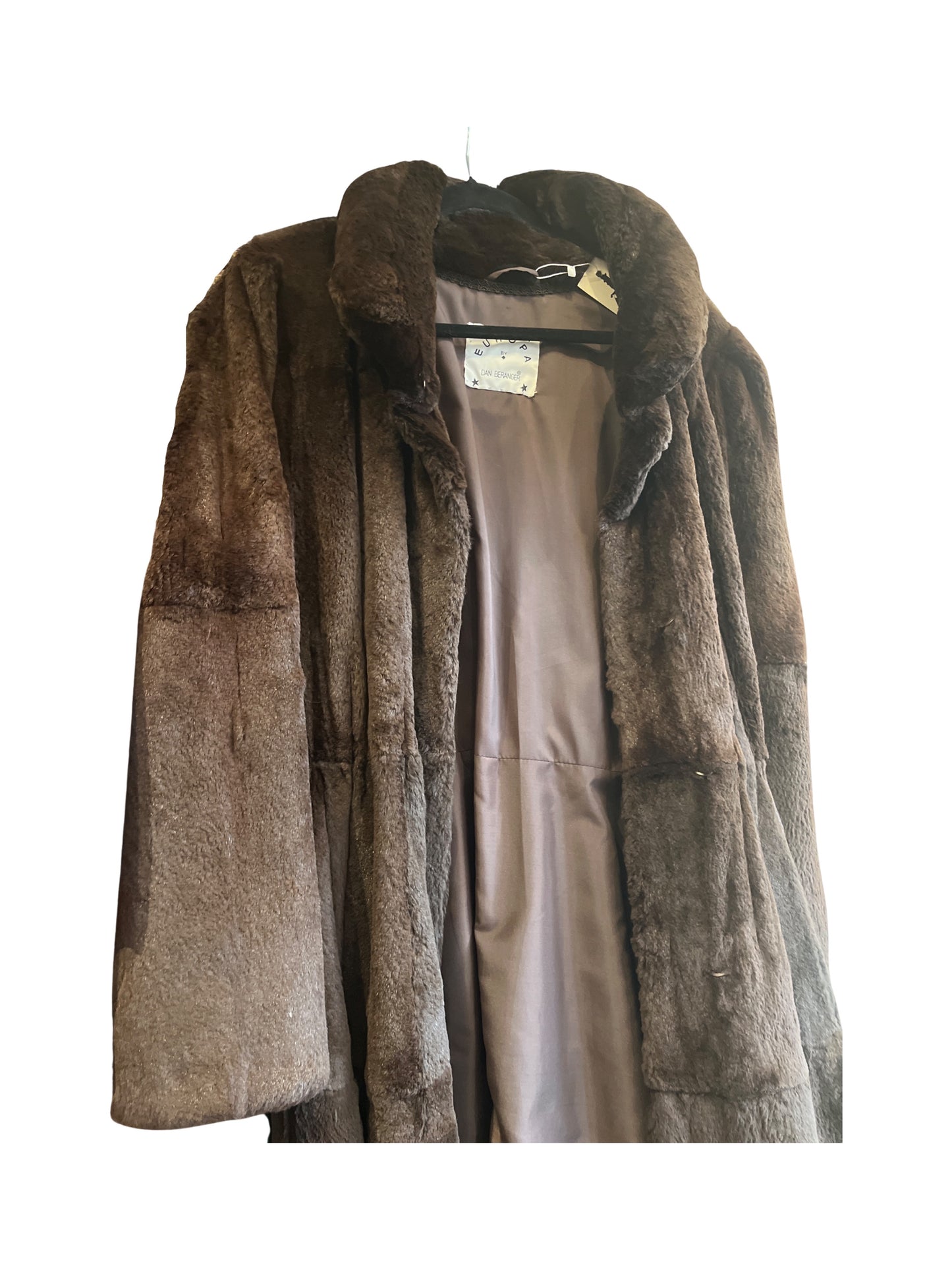 Europa by Dan Beranger Fur Coat Brown